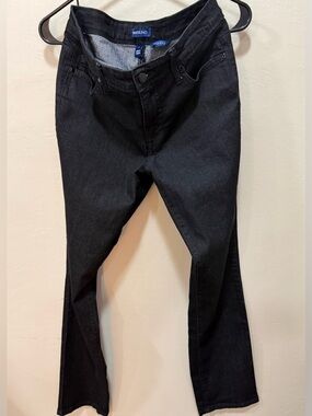 Women’s Black Bandolino tatyna Denim Jeans Sz 6 29” Inseam 5 Pockets